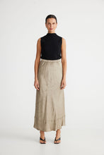Load image into Gallery viewer, BRAVE &amp; TRUE: CORRINE SKIRT - MOSS(SALE)
