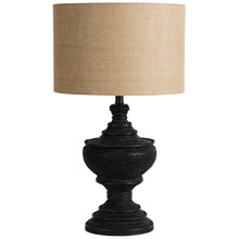 Load image into Gallery viewer, SURREY LAMP: BLACK/NATURAL
