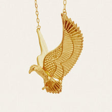 Load image into Gallery viewer, TEMPLE OF THE SUN: EAGLE NECKLACE - GOLD
