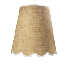 Load image into Gallery viewer, LIGHT SHADE: SCALLOP PENDANT SHADE - M/L
