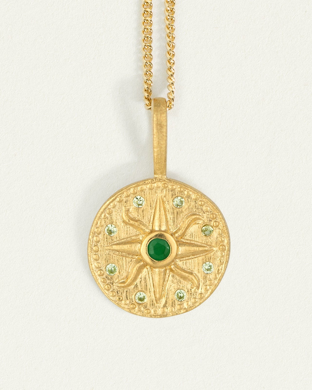 TEMPLE OF THE SUN: SOLANA NECKLACE - GOLD
