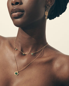 TEMPLE OF THE SUN: OPIS NECKLACE - GOLD