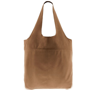 GABEE: EMERALD - LARGE LEATHER TOTES