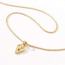 Load image into Gallery viewer, TEMPLE OF THE SUN: AMORE NECKLACE - GOLD
